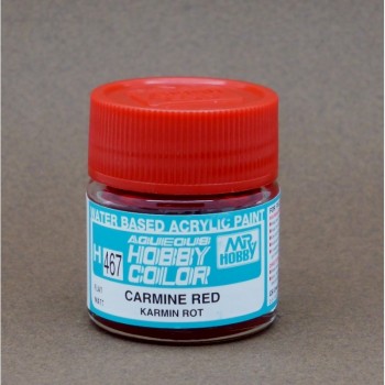 Mr Hobby Aqueous color Carmine Red H-467